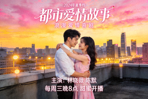 《都市爱情故事》电视剧海报 - 浪漫爱情喜剧